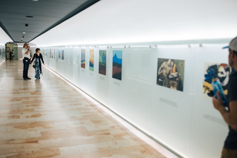 Exhibition on the Ein Kerem Campus